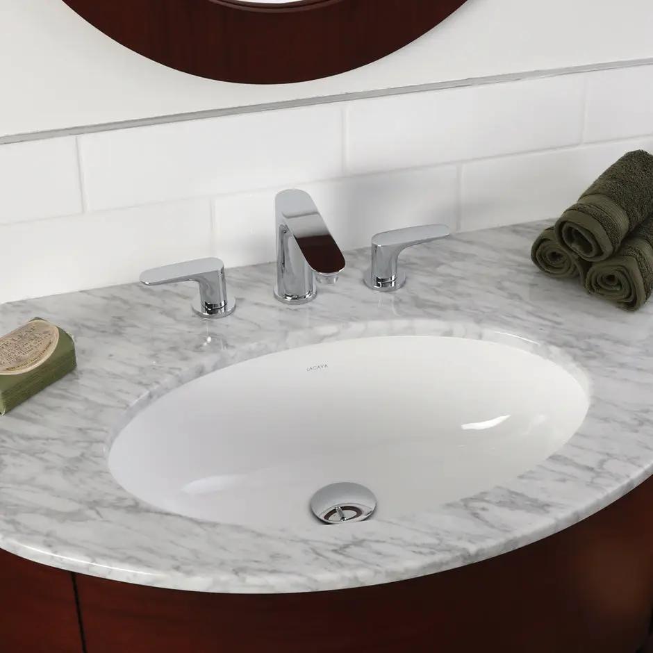 polished chrome faucet
