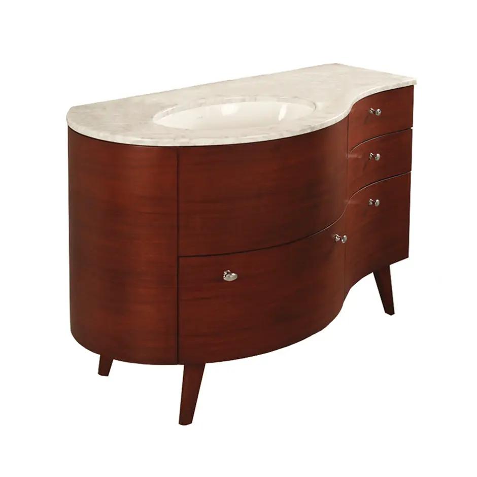 african mahogany vanity