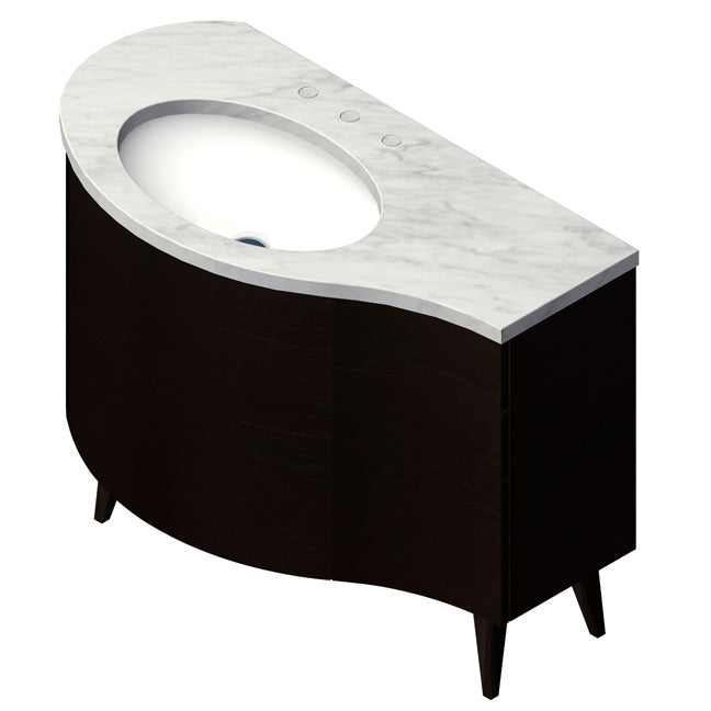Lacava Flou 42" Floor Standing Vanity - Left by Lacava