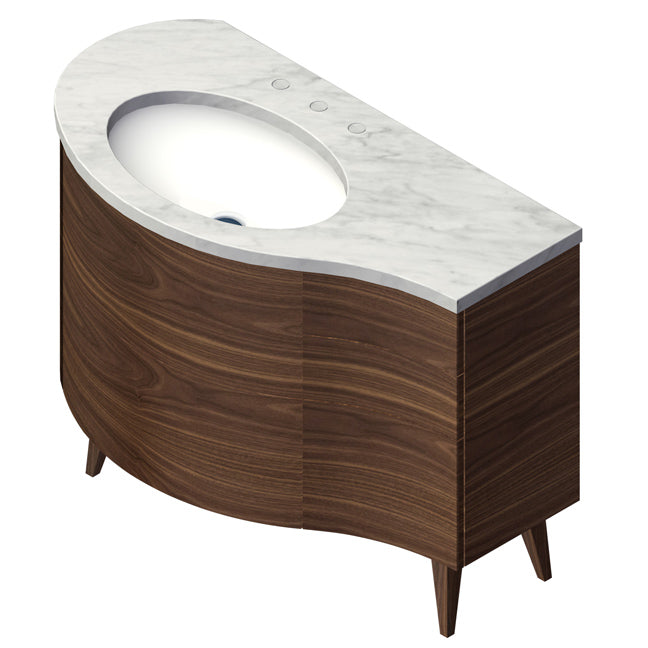 Lacava Flou 42" Floor Standing Vanity - Left