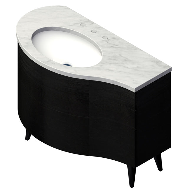 Lacava Flou 42" Floor Standing Vanity - Left