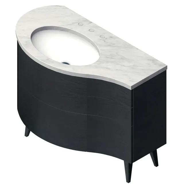 Lacava Flou 42" Floor Standing Vanity - Left by Lacava