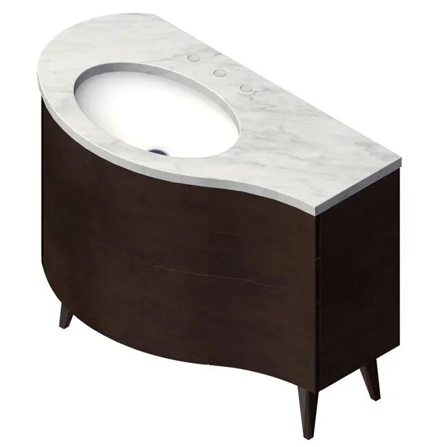 Lacava Flou 42" Floor Standing Vanity - Left by Lacava