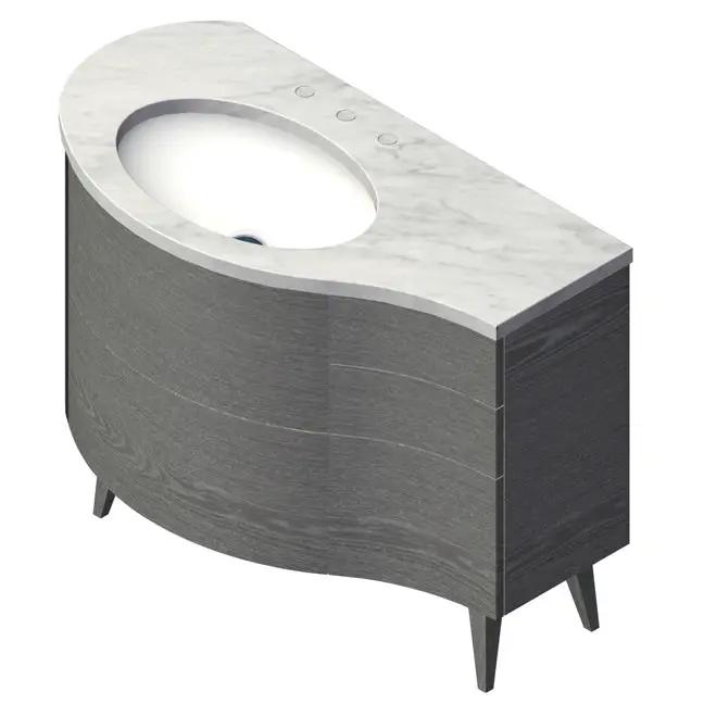 Lacava Flou 42" Floor Standing Vanity - Left by Lacava