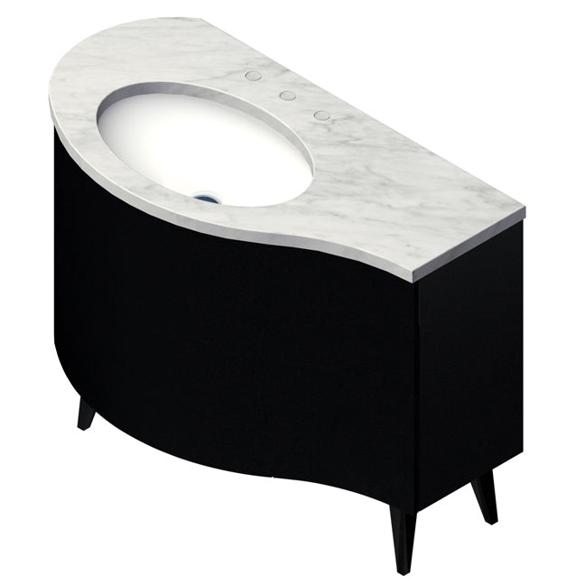 Lacava Flou 42" Floor Standing Vanity - Left