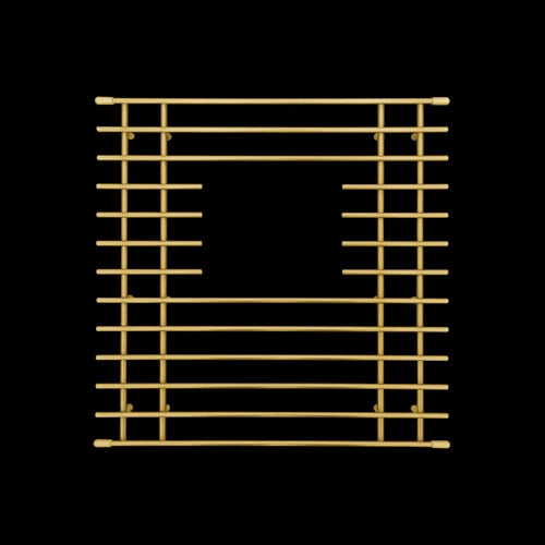 MILA solid stainless steel bar basin grid 12.5 x 12.25