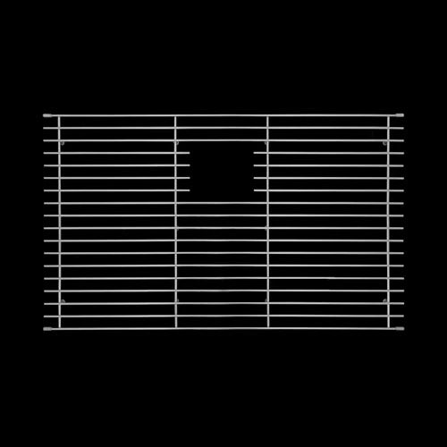 MILA solid stainless steel bar basin grid 28.5 x 17.5