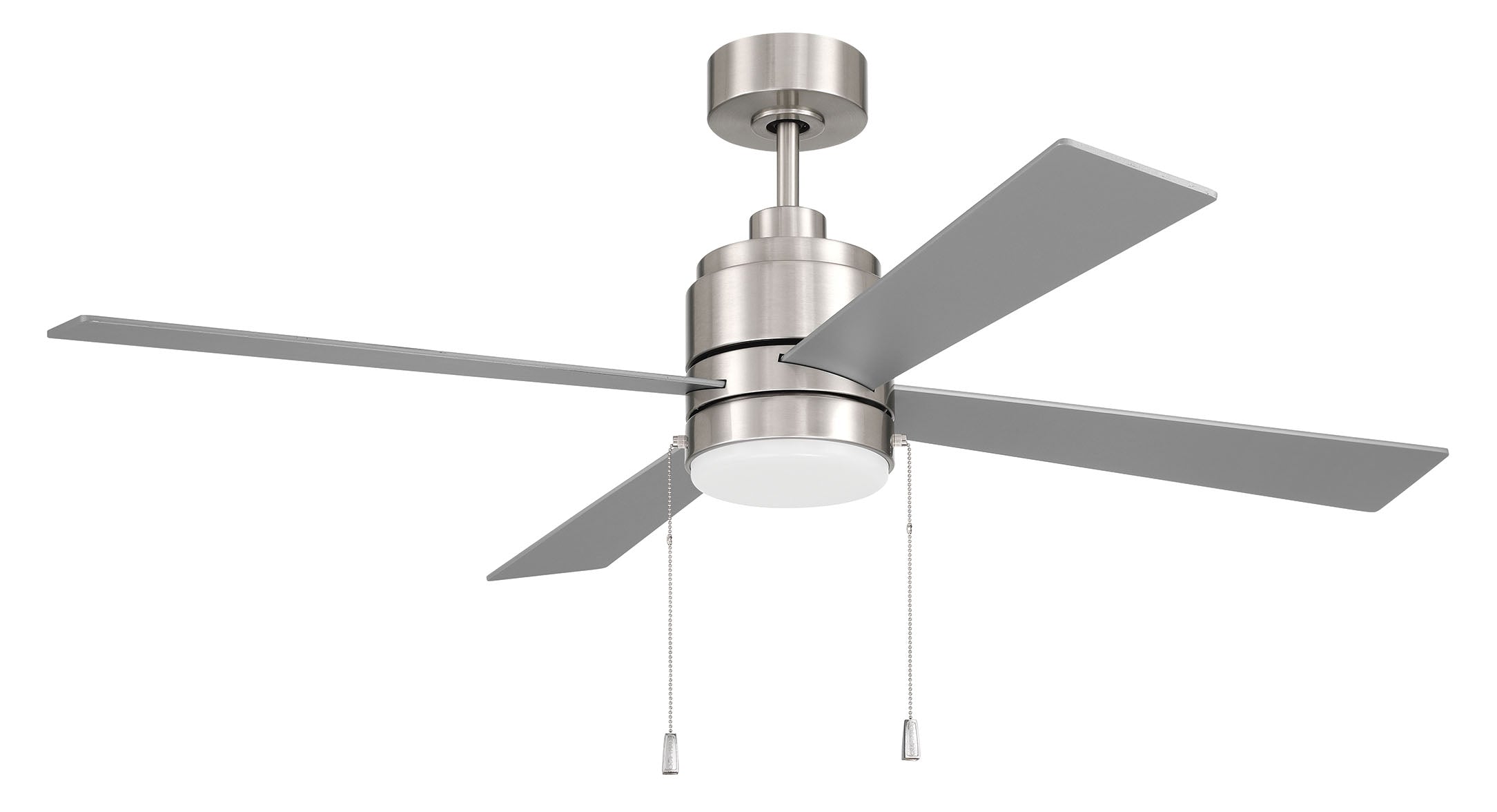 brushed polished nickel ceiling fans
