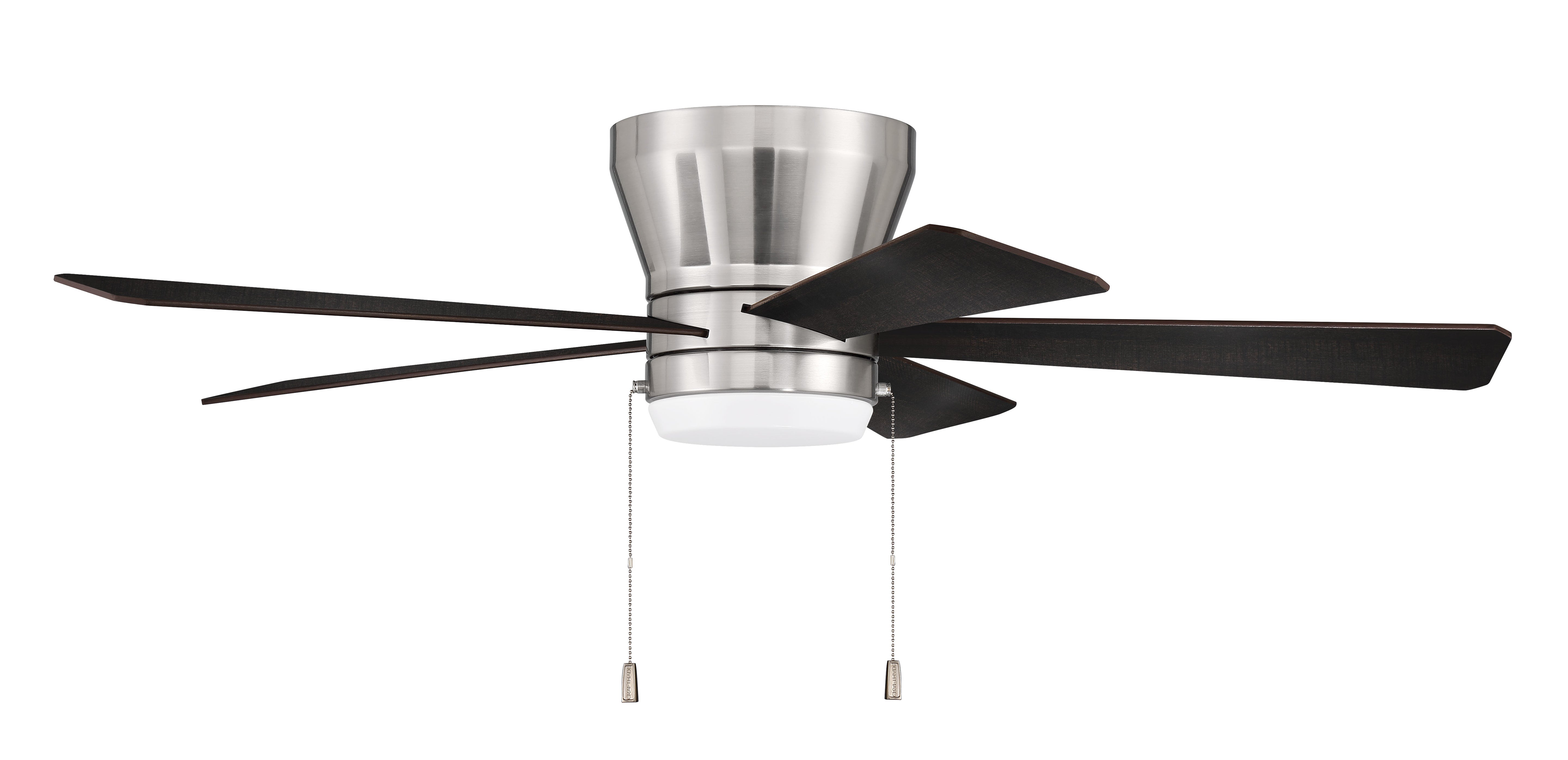 brushed polished nickel ceiling fans