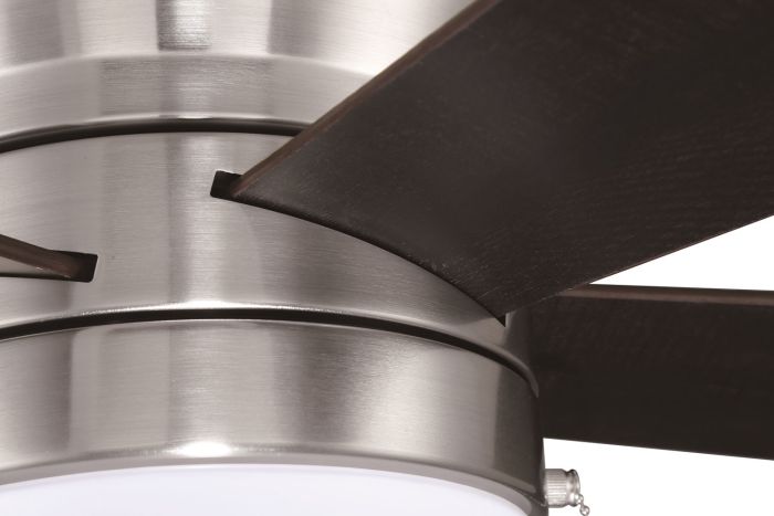 brushed polished nickel ceiling fans