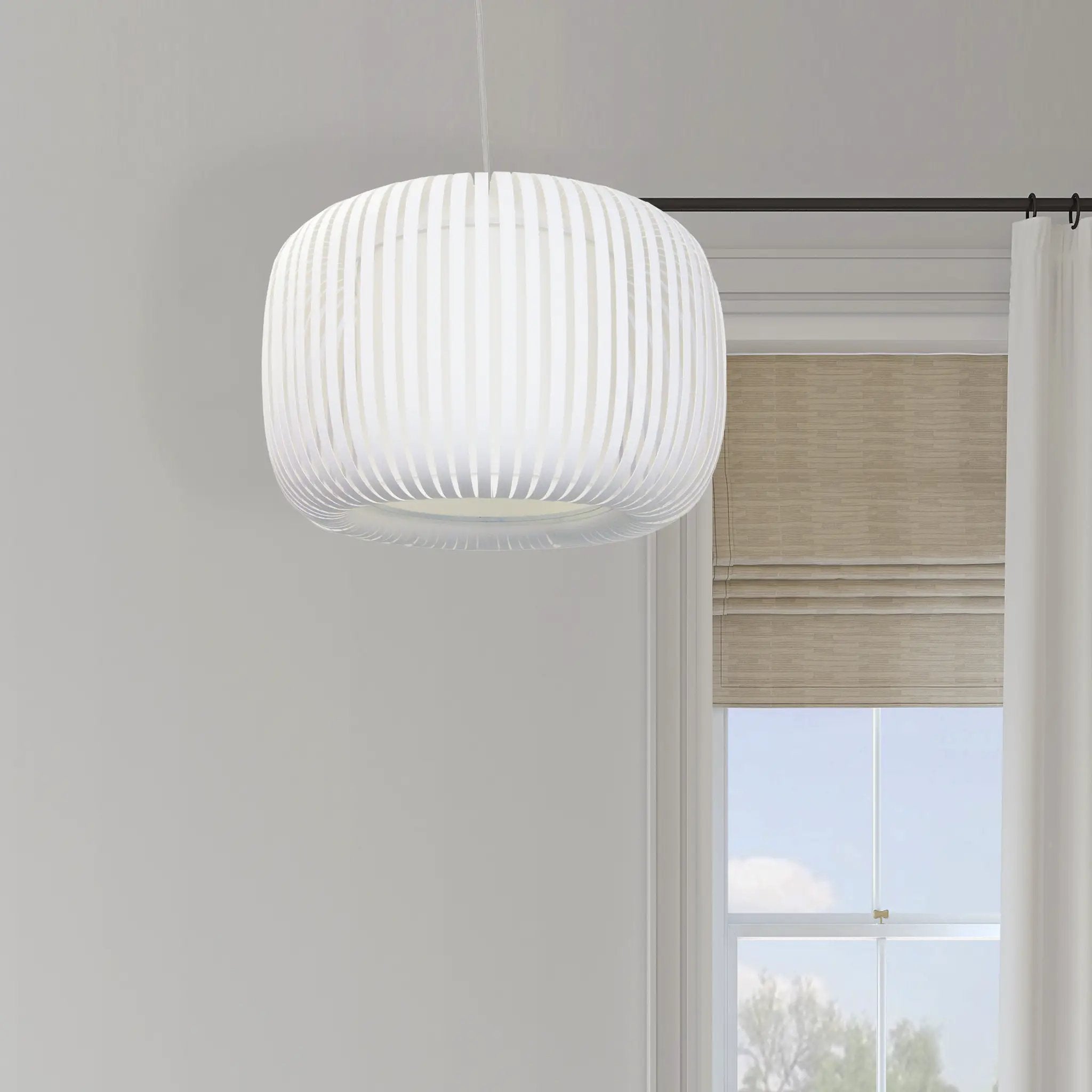 white pendants