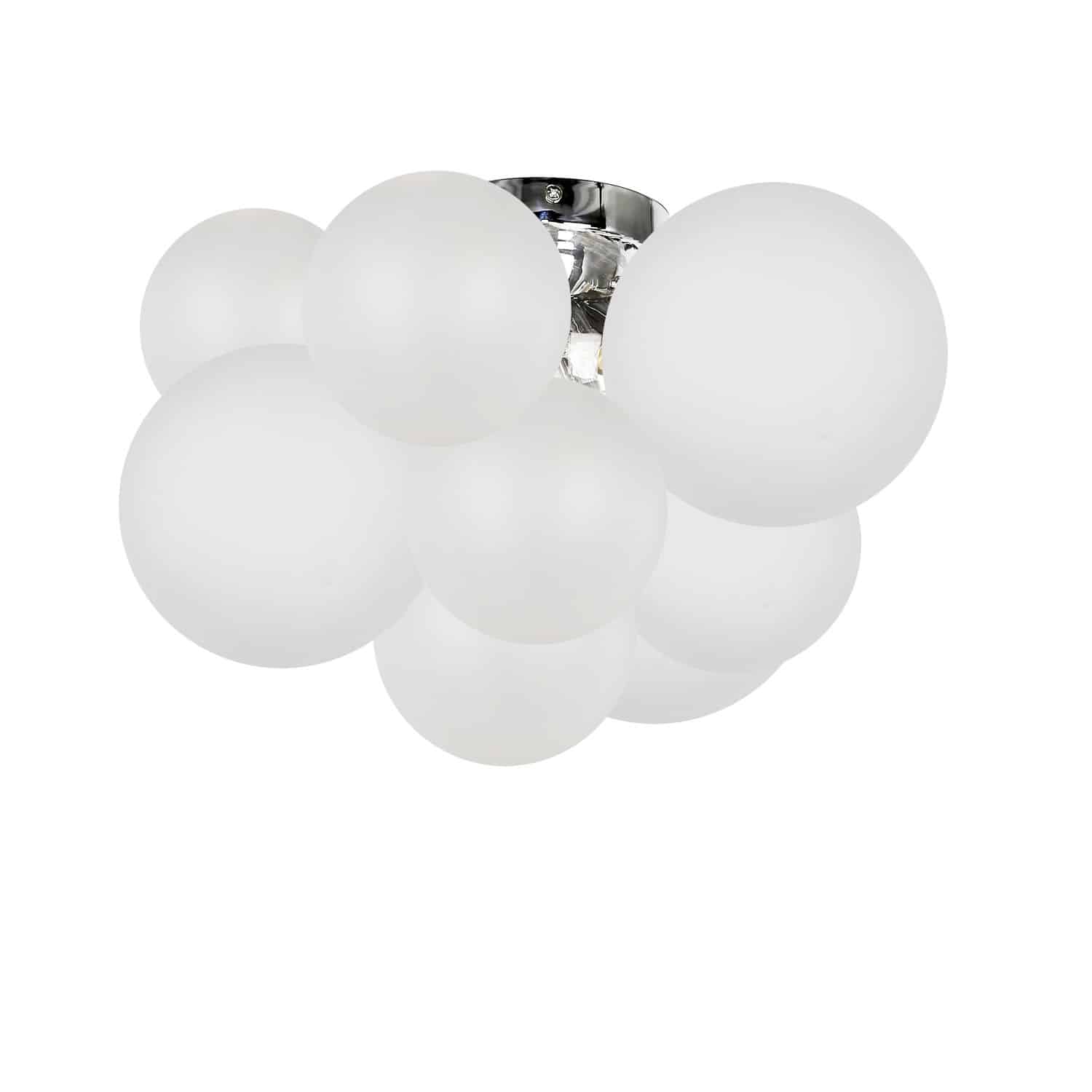 polished chrome flush mount