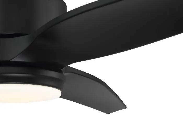 flat black ceiling fans
