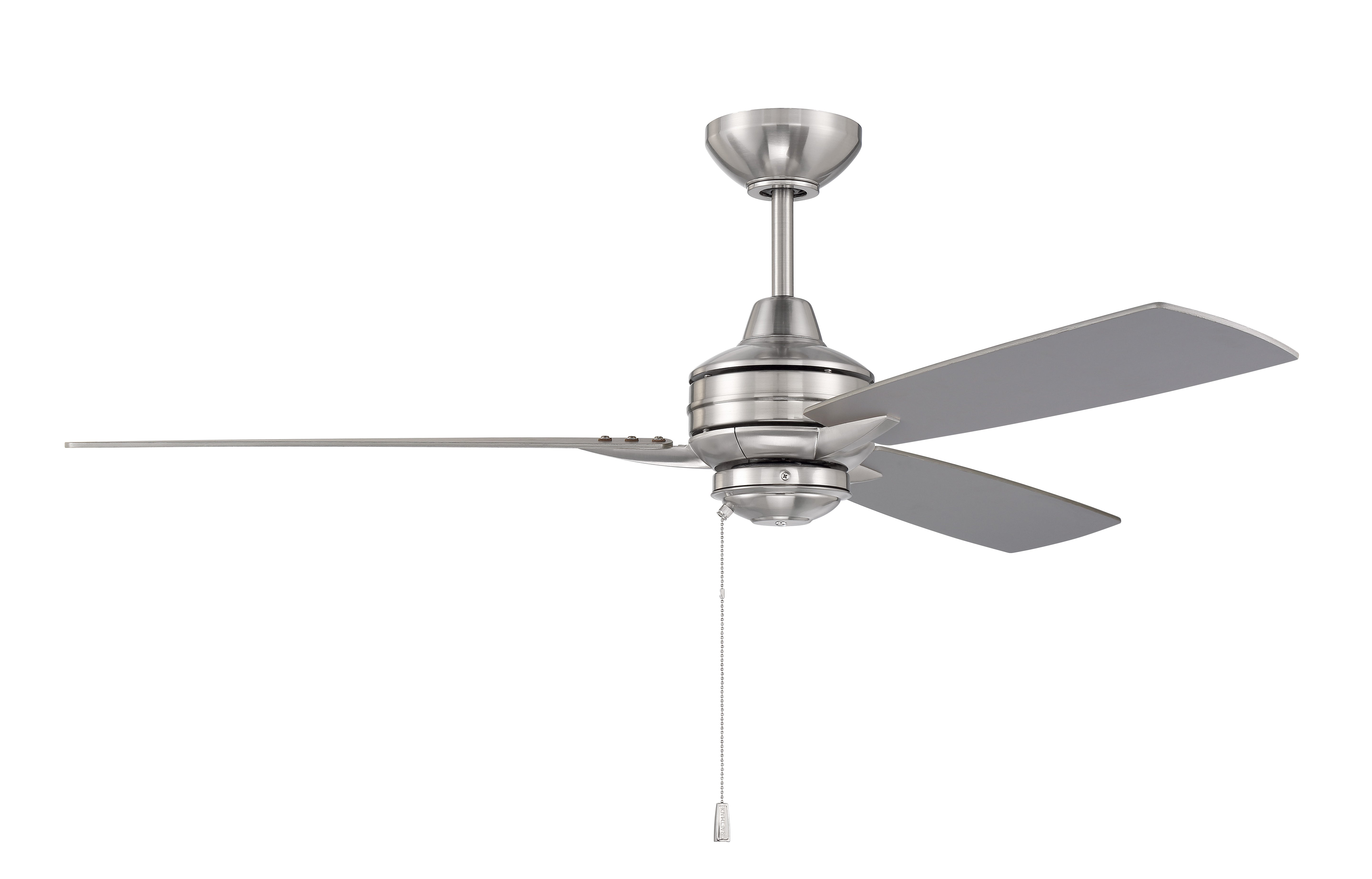 brushed polished nickel ceiling fans