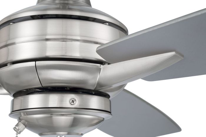 brushed polished nickel ceiling fans
