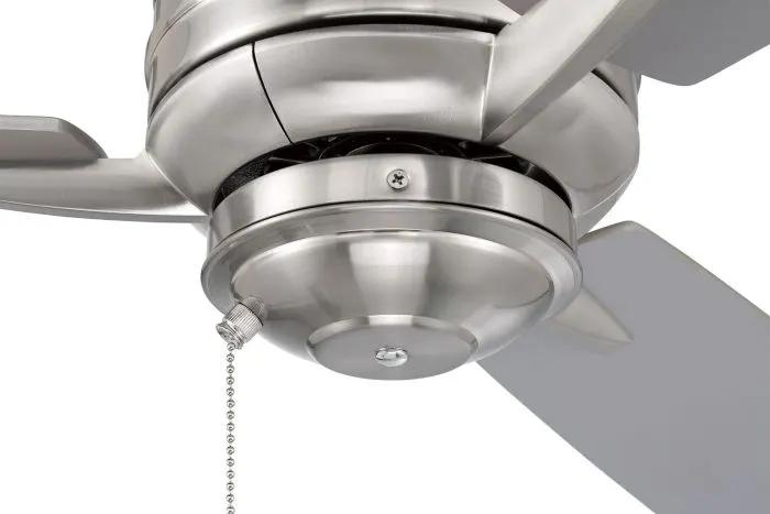 brushed polished nickel ceiling fans