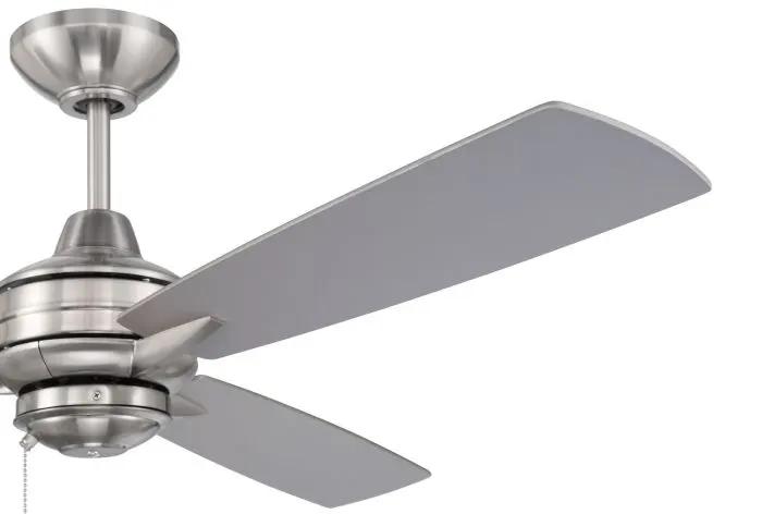 brushed polished nickel ceiling fans
