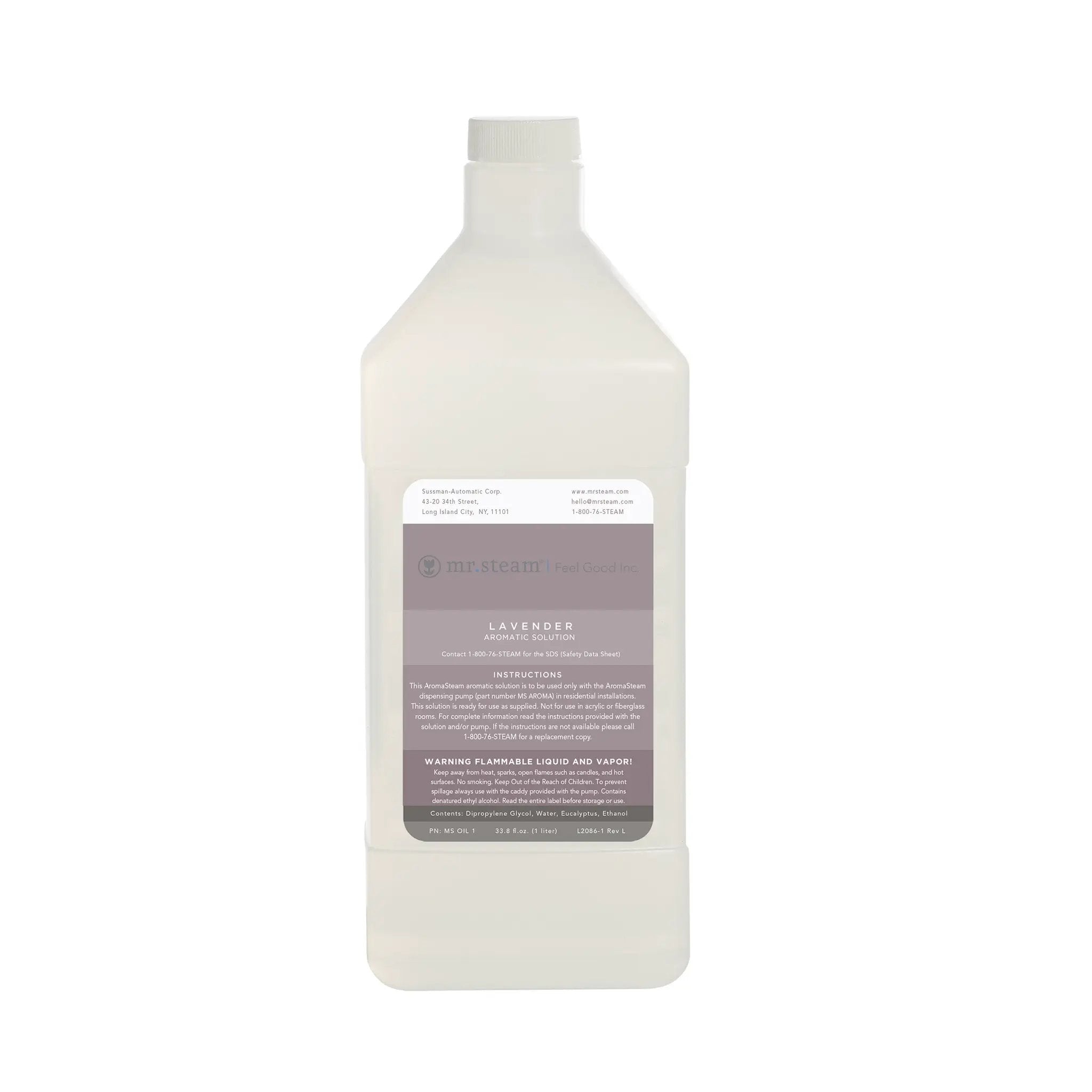 Mr Steam Essential Aroma Oil - 1 Liter by Mr Steam