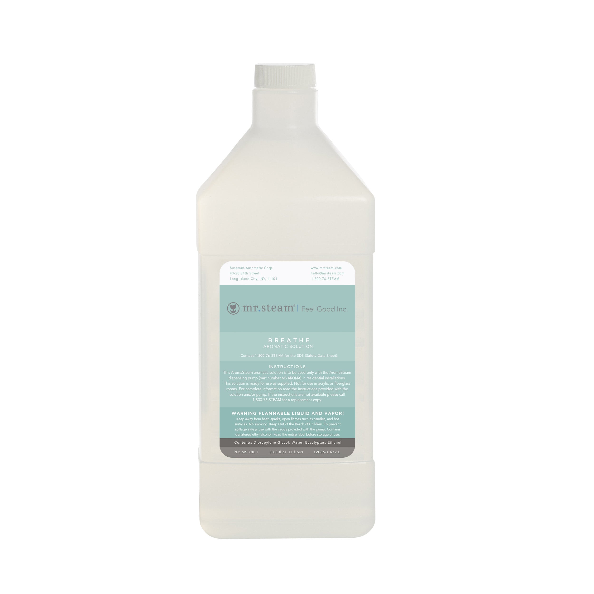 Mr Steam Essential Aroma Oil - 1 Liter