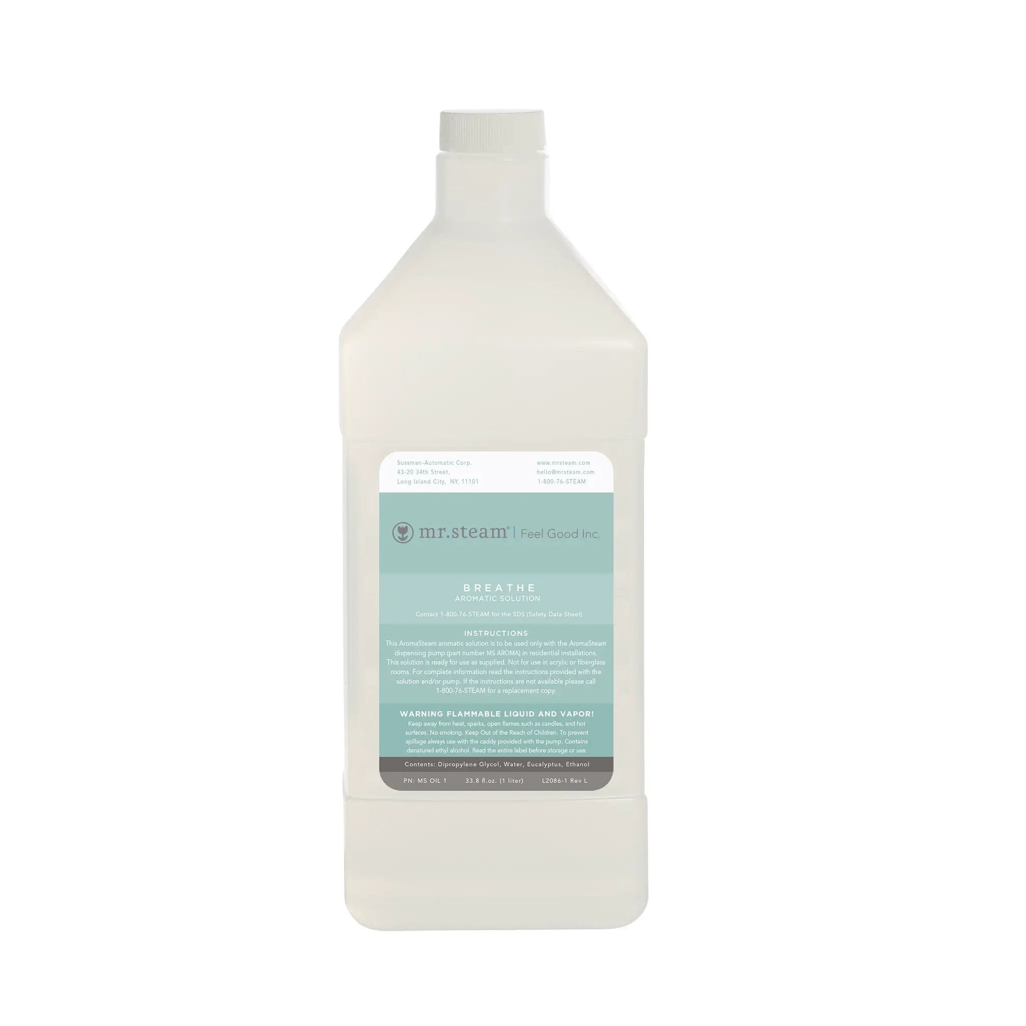 Mr Steam Essential Aroma Oil - 1 Liter by Mr Steam