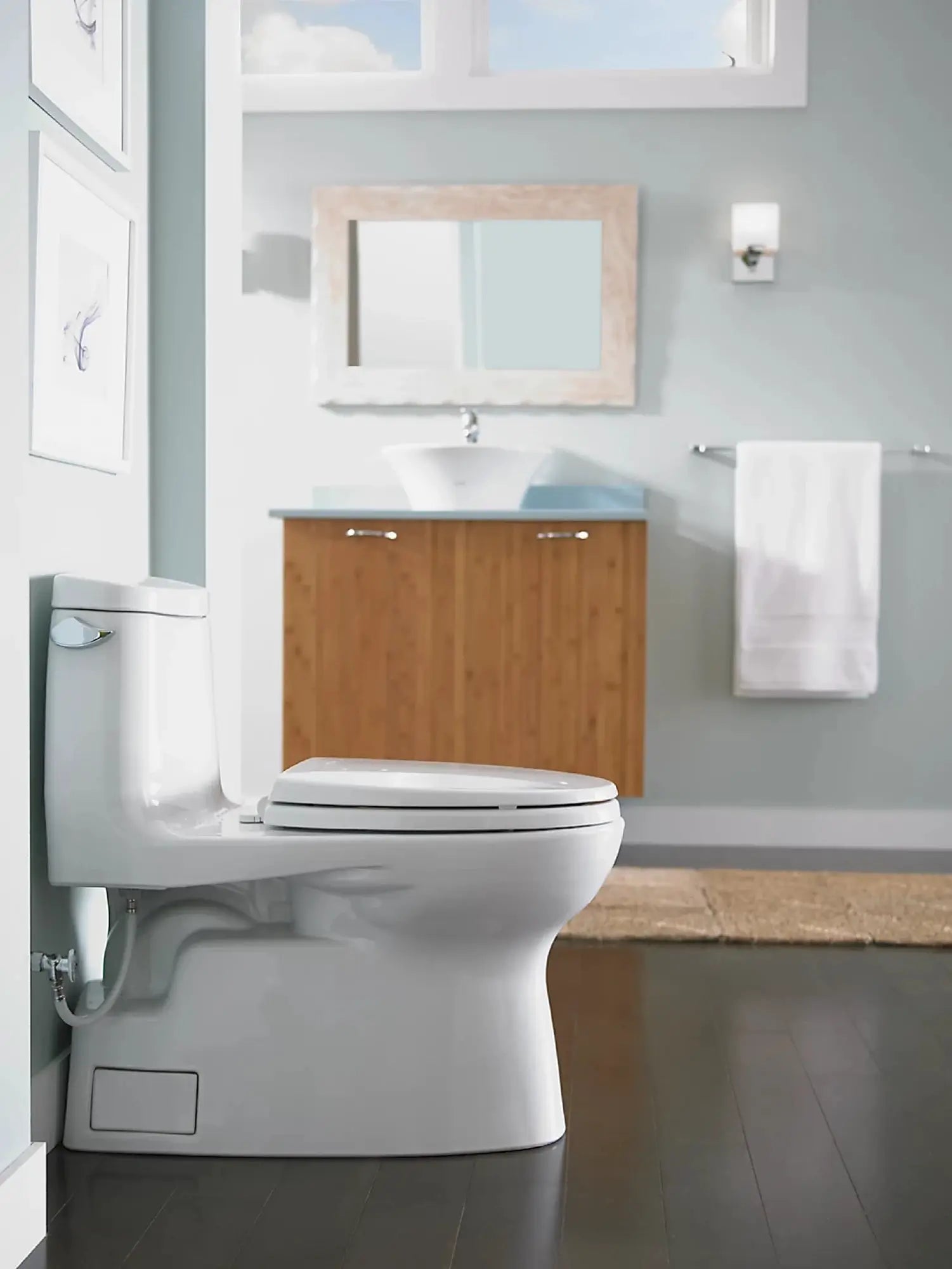 cotton toilet