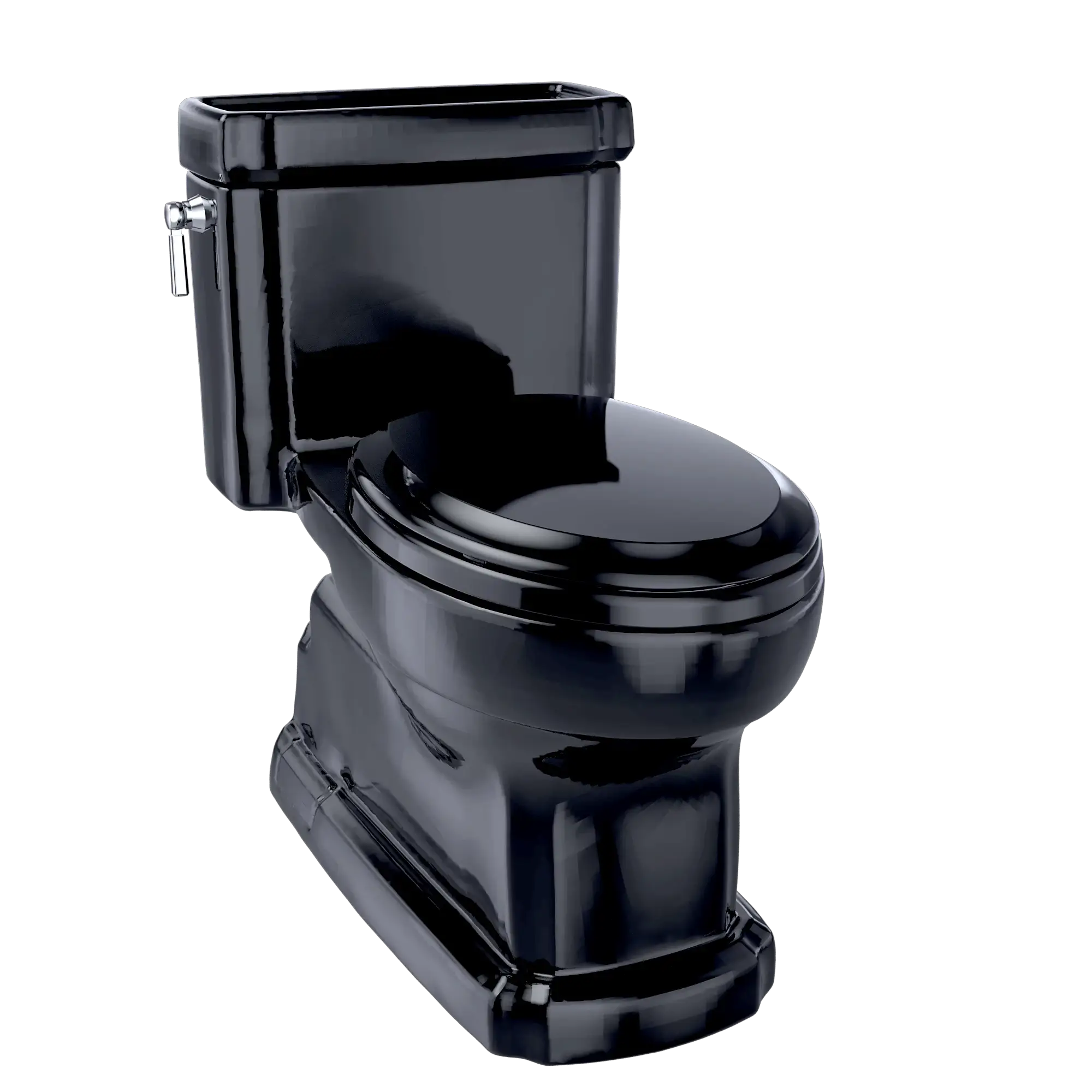 ebony toilet
