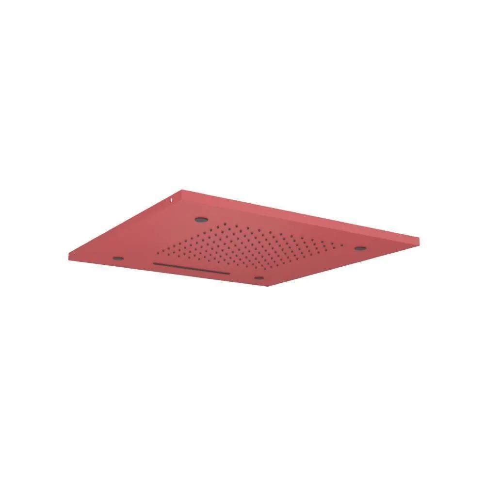 Flusso Cascade 20" Stainless Steel Flush Mount Rainhead with Cascade Waterfall and Mist Flow by Flusso