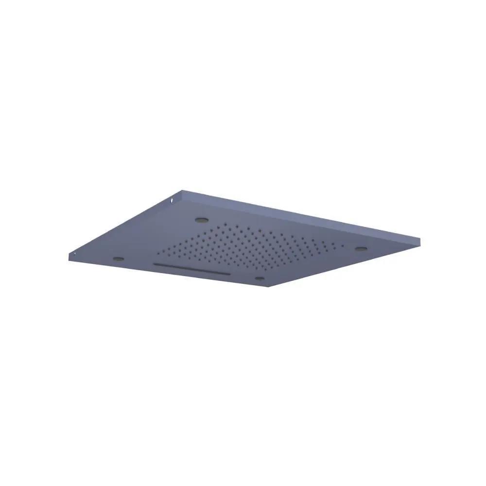 Flusso Cascade 20" Stainless Steel Flush Mount Rainhead with Cascade Waterfall and Mist Flow by Flusso