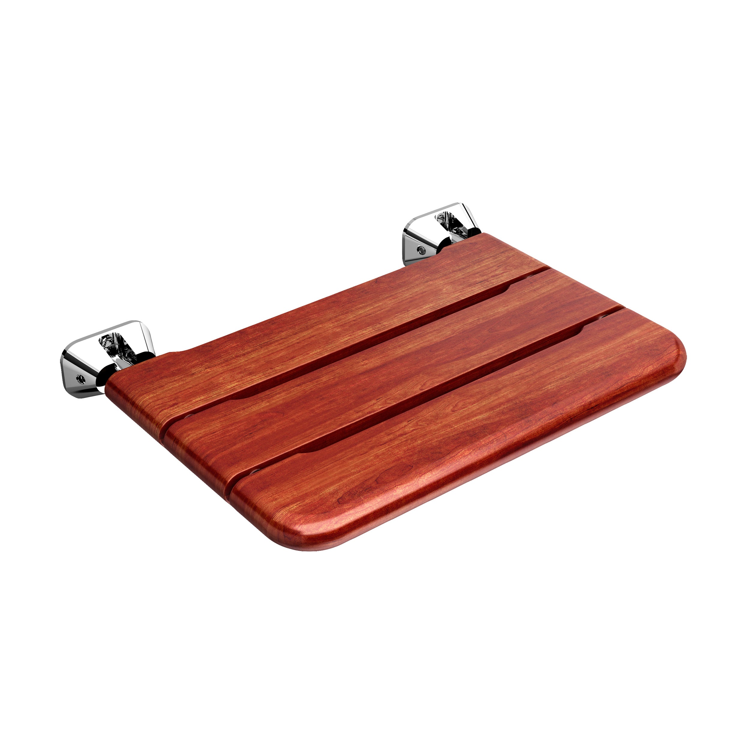 polished chrome wallseat