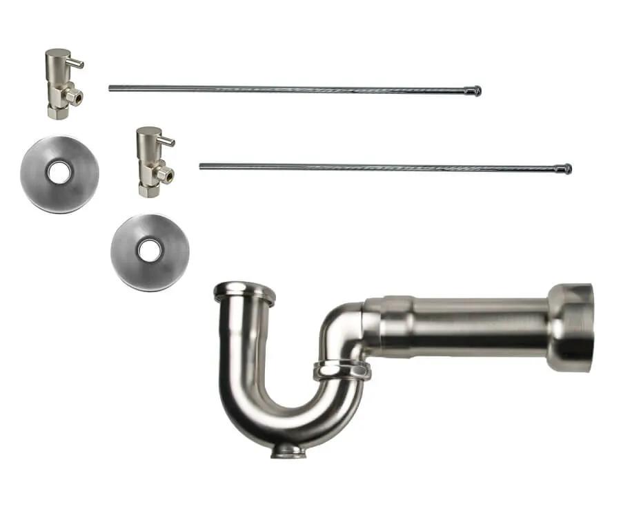 lavatory supply kit