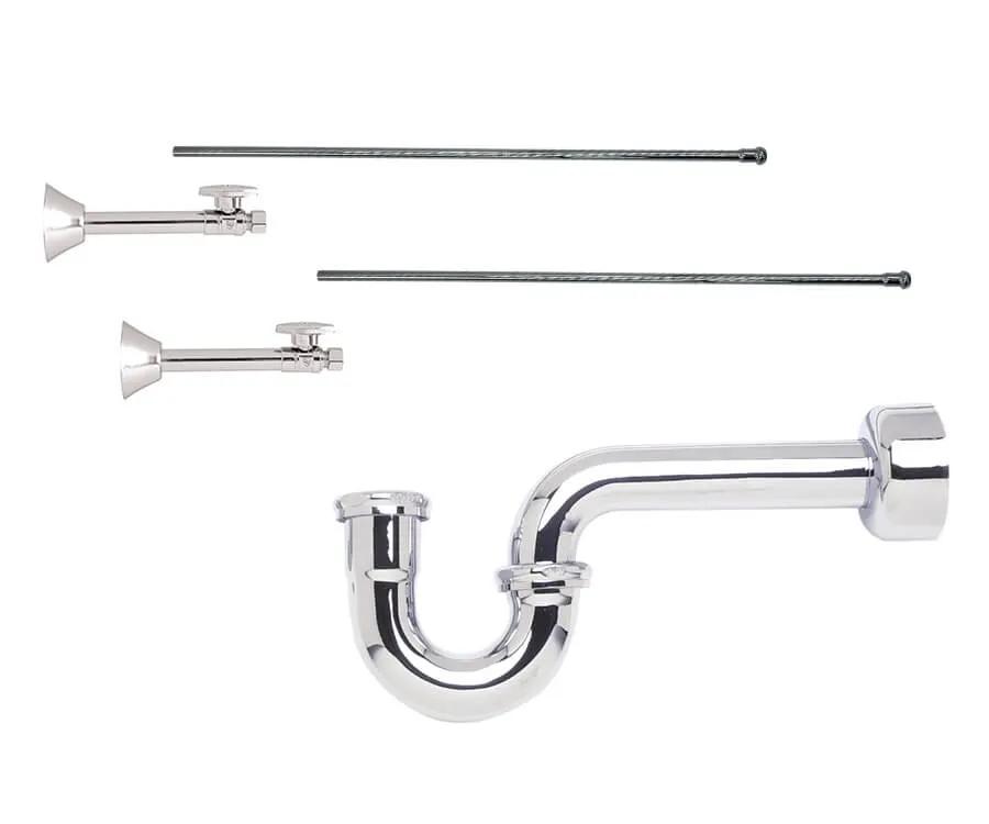 lavatory supply kit