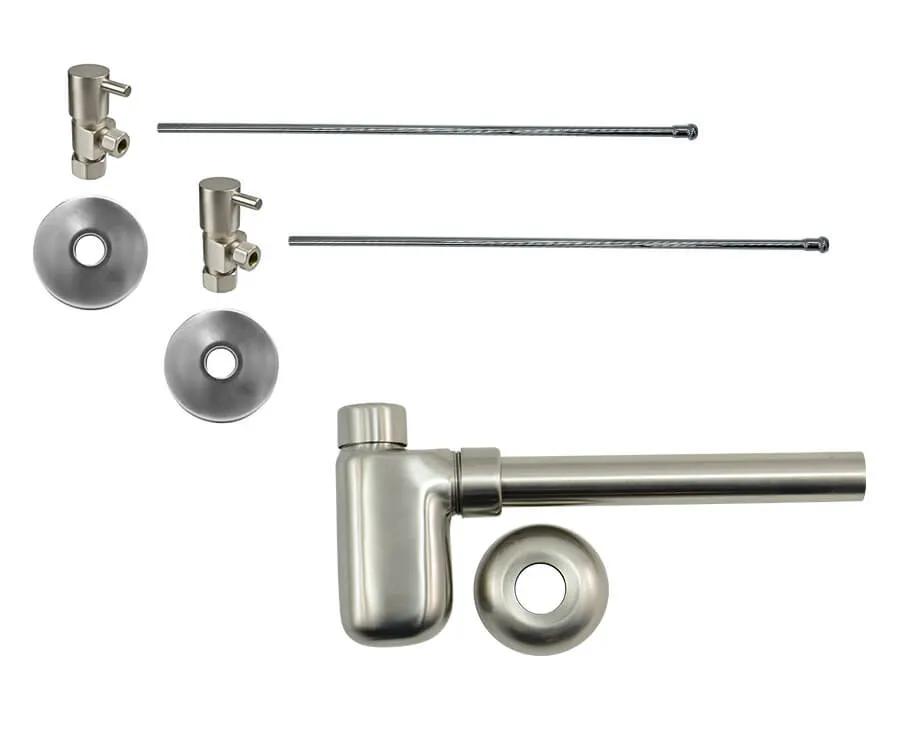 lavatory supply kit