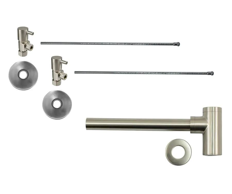 lavatory supply kit