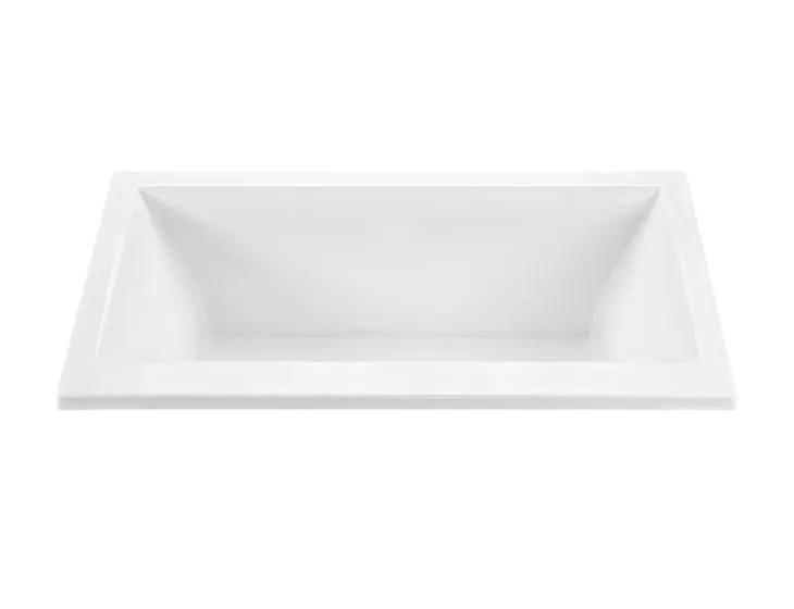 white bathtub