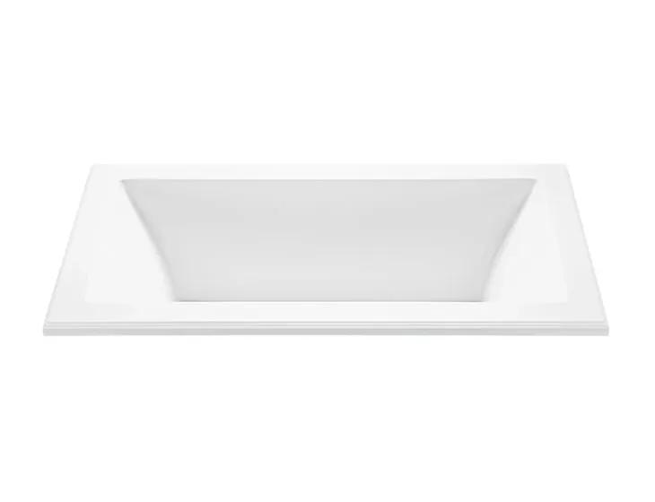 white bathtub