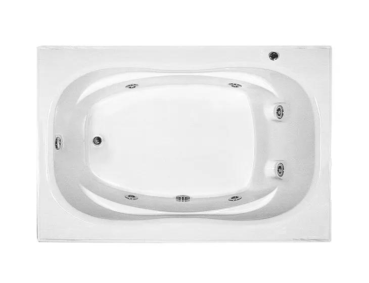 white bathtub