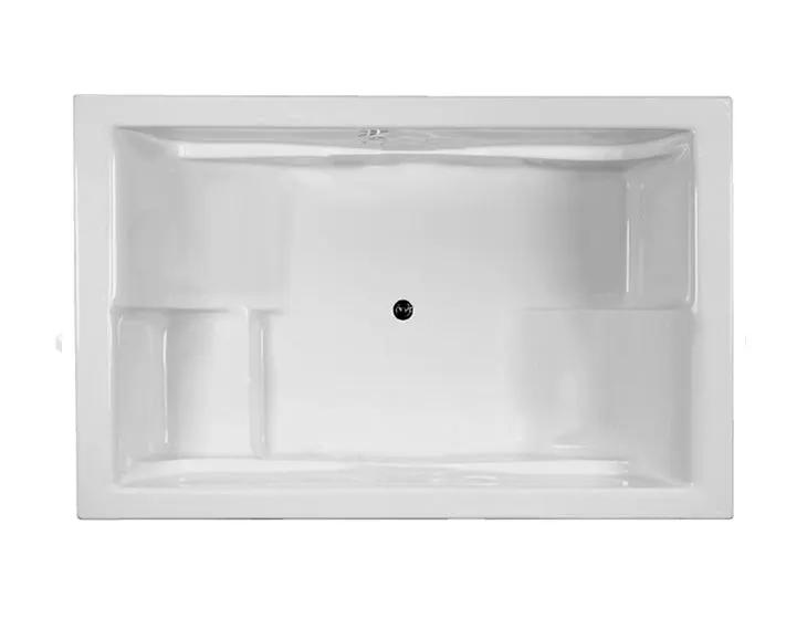 white bathtub