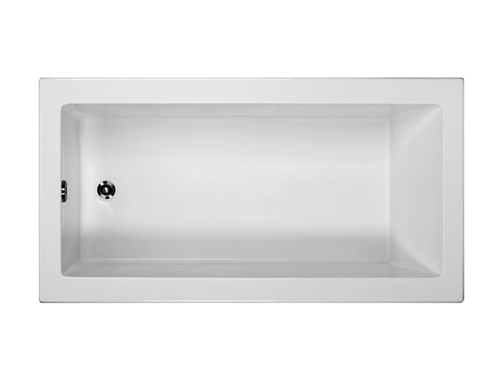 white bathtub