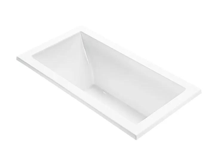white bathtub