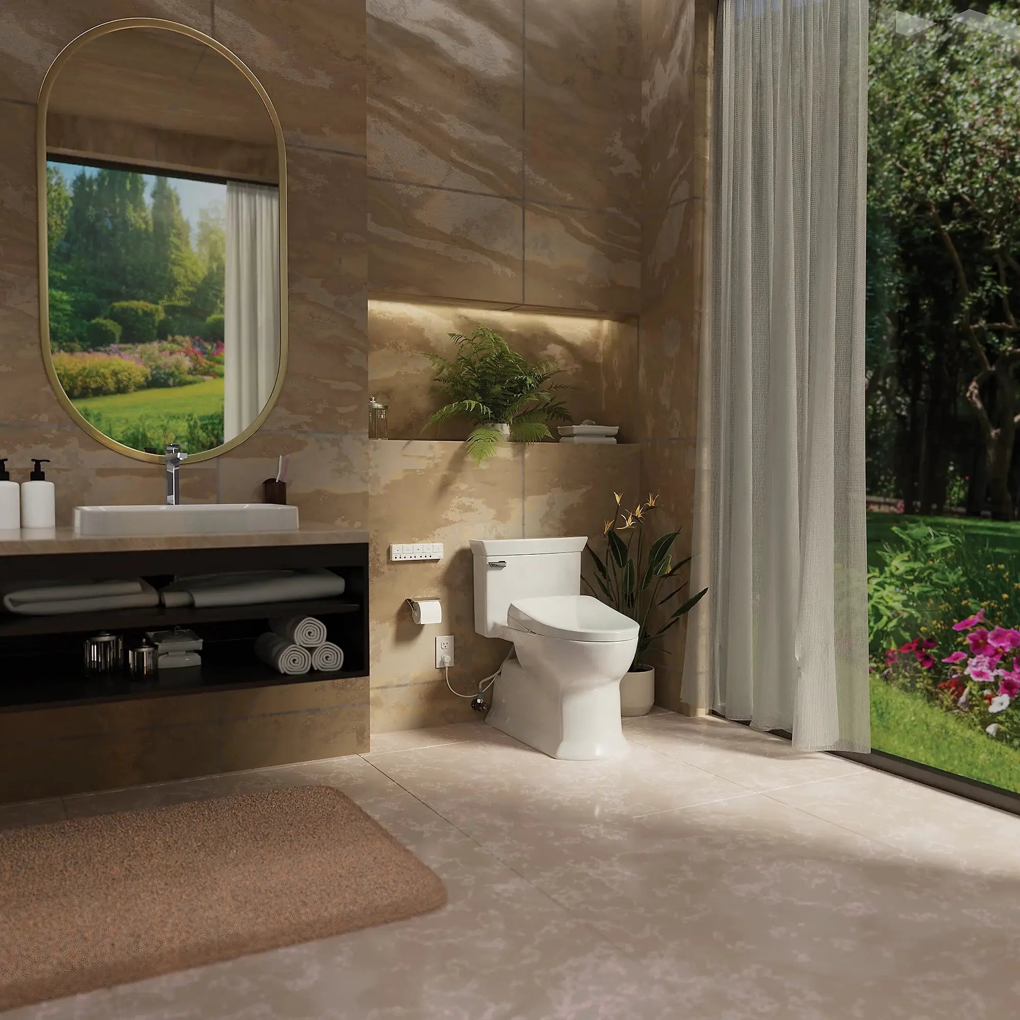 cotton toilet