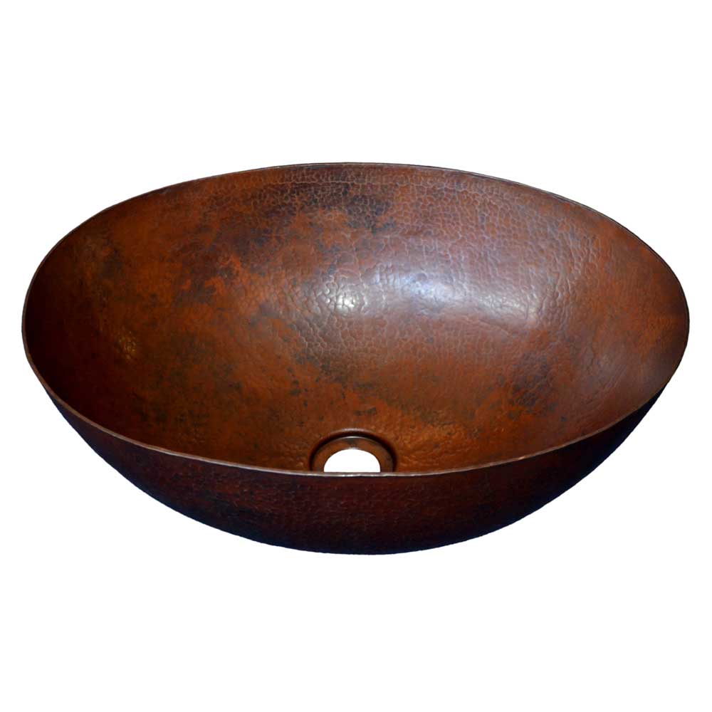antique copper bathroom sink