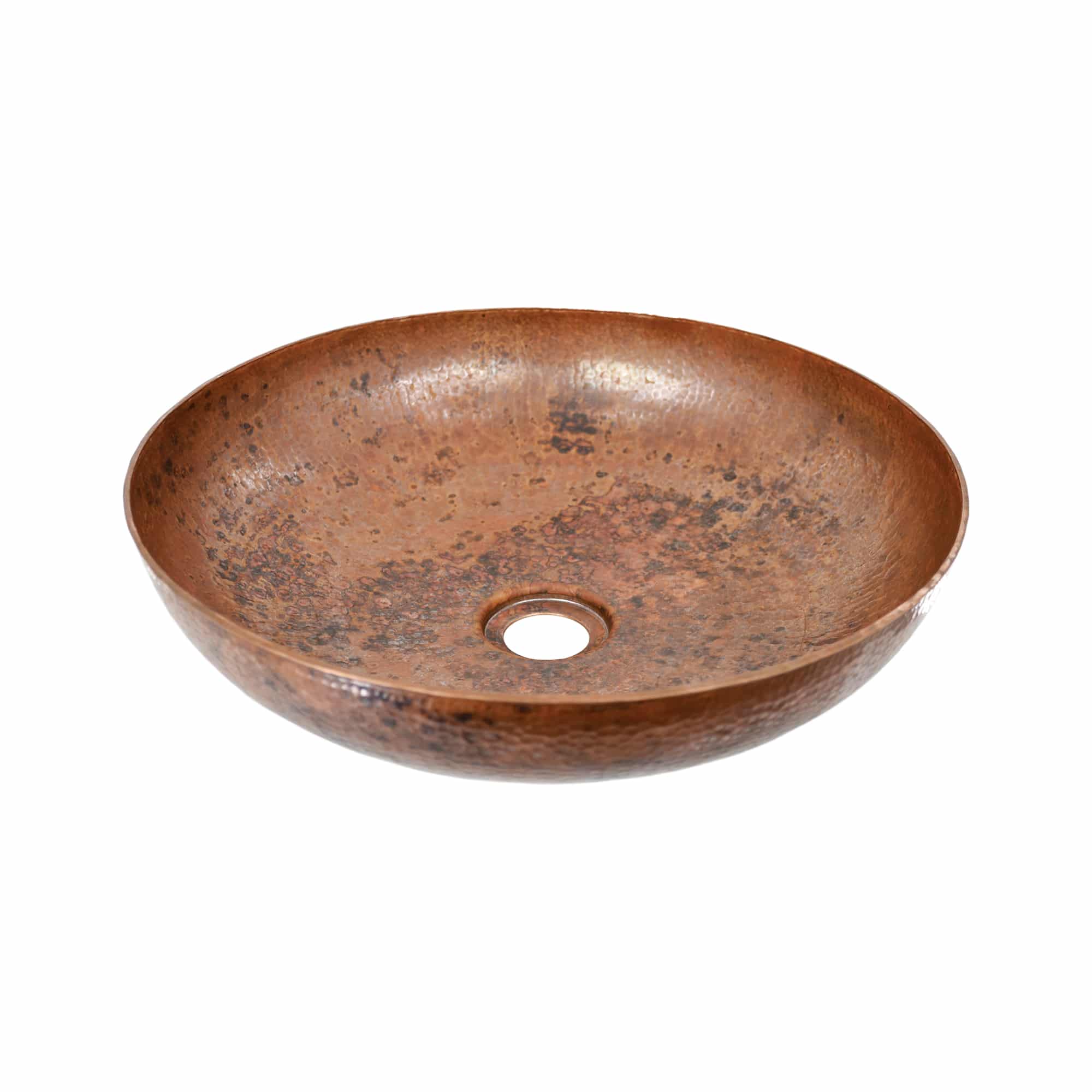 Native Trails Maestro Sonata 14.5" Hand Hammered Copper Vessel Bathroom Sink