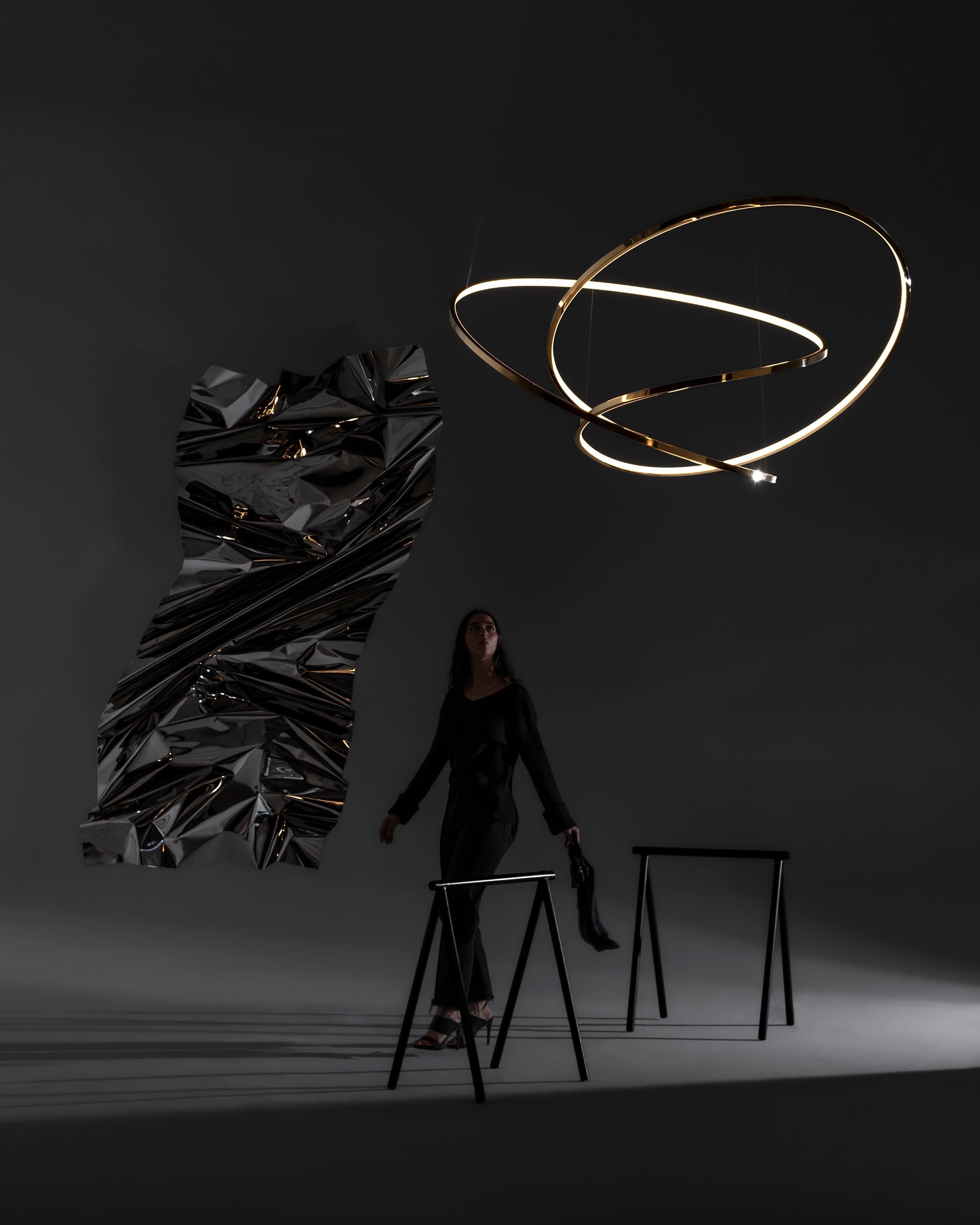 rose cooper chandelier