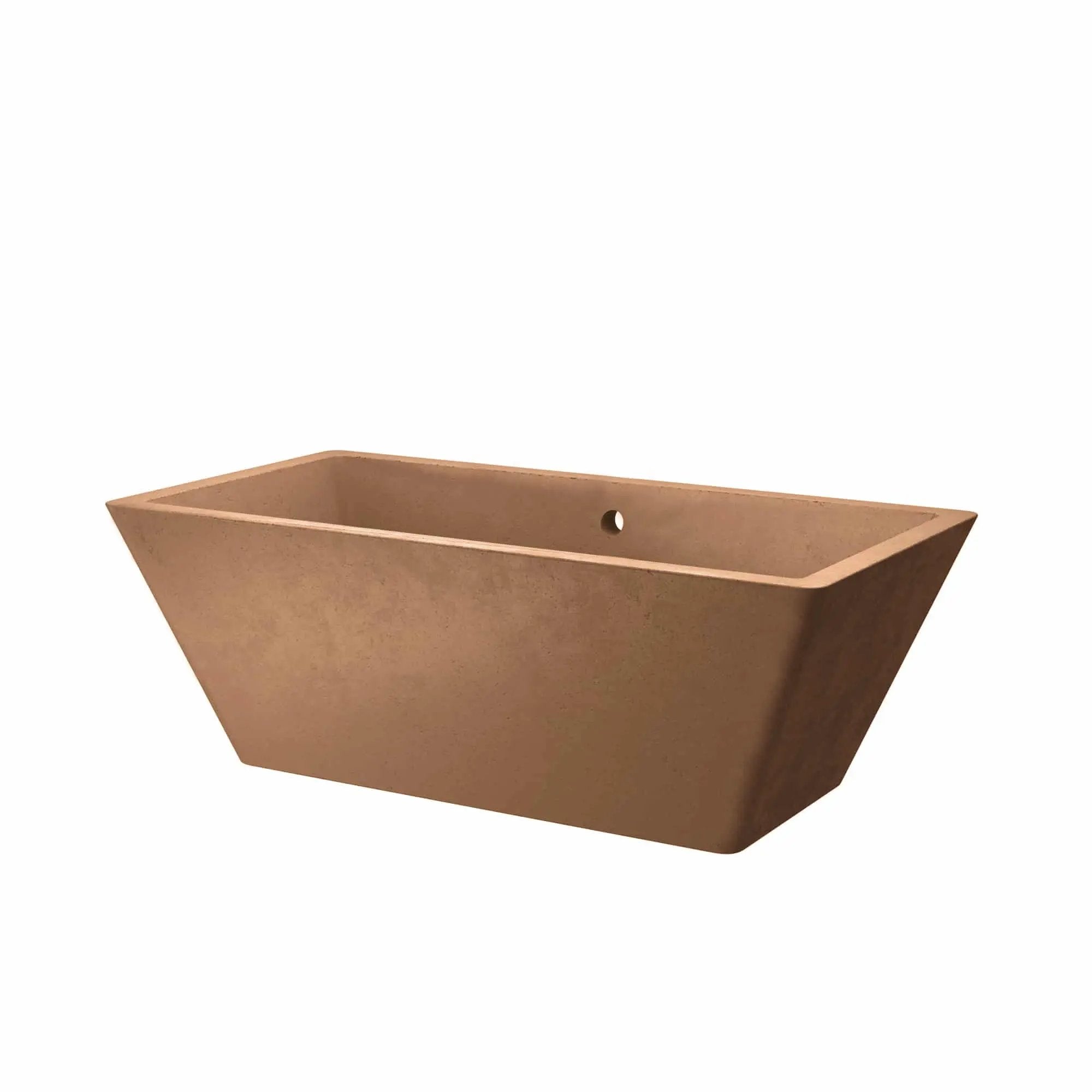 Native Trails Mendocino 66" NativeStone Freestanding Soaking Bathtub by Native Trails