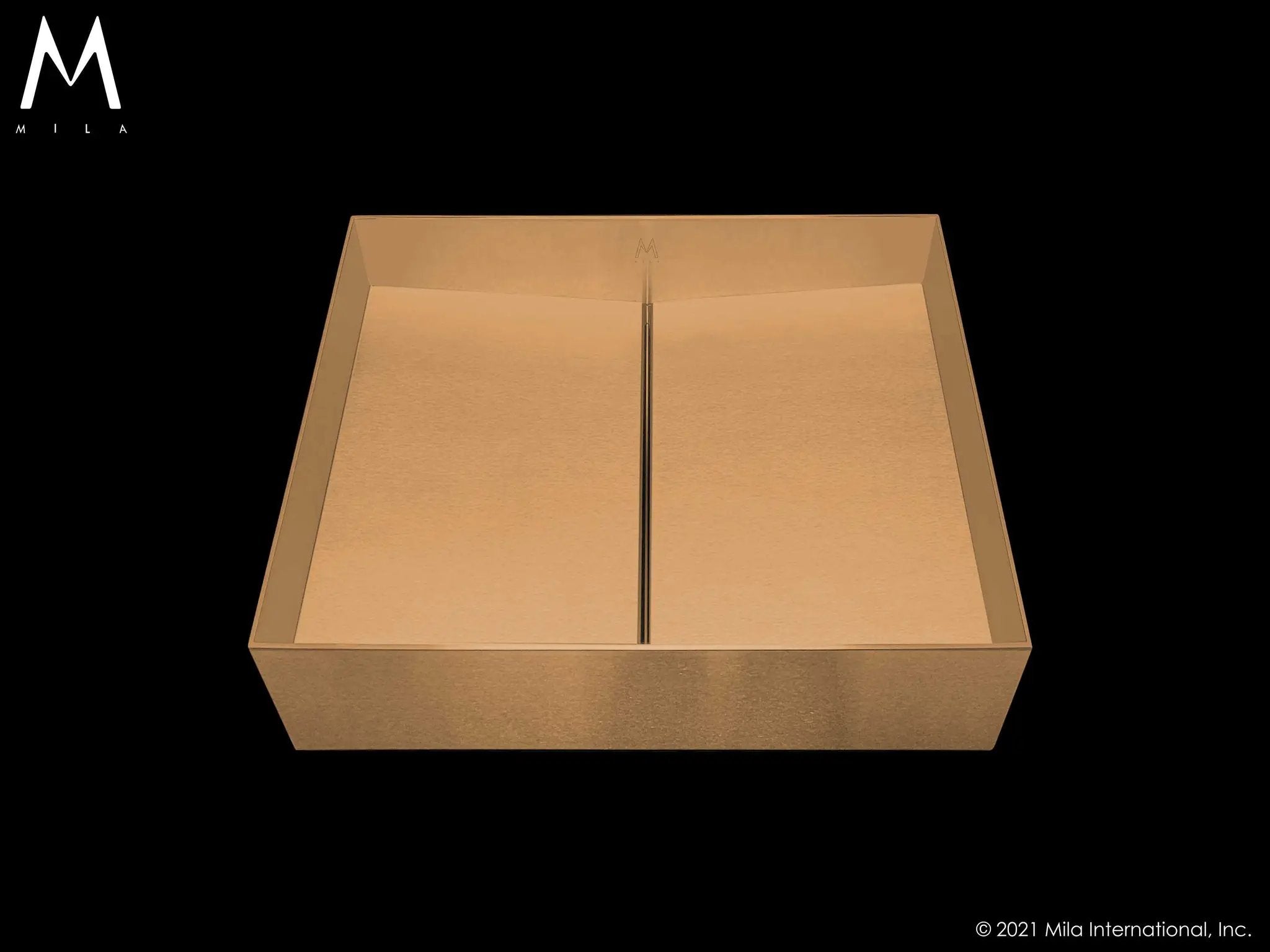 MILA VESSEL Bathroom Top-Mount 15.25 x 13.25 Bathroom Sink by Mila International