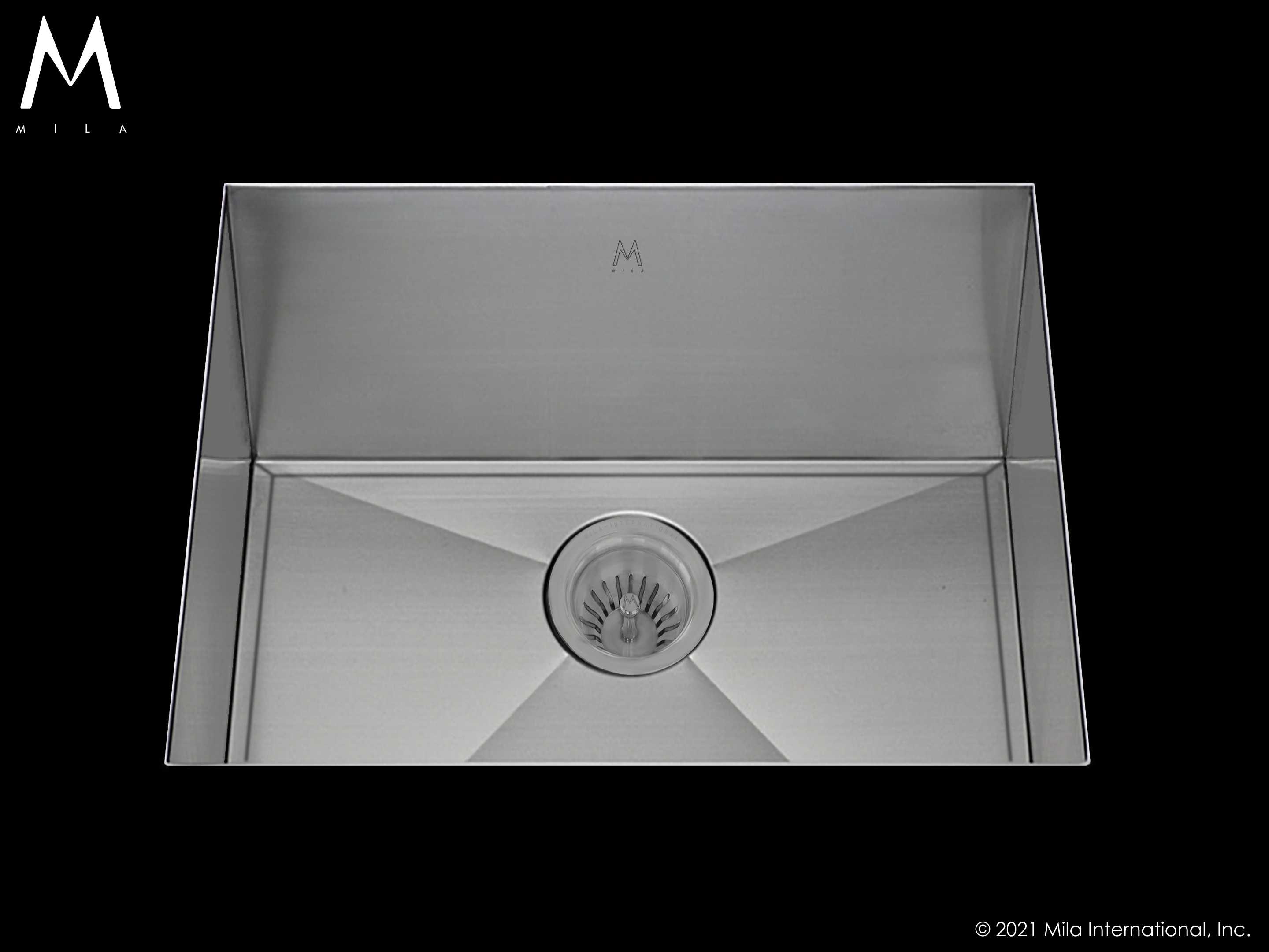 satin brushed ss kitchen sink