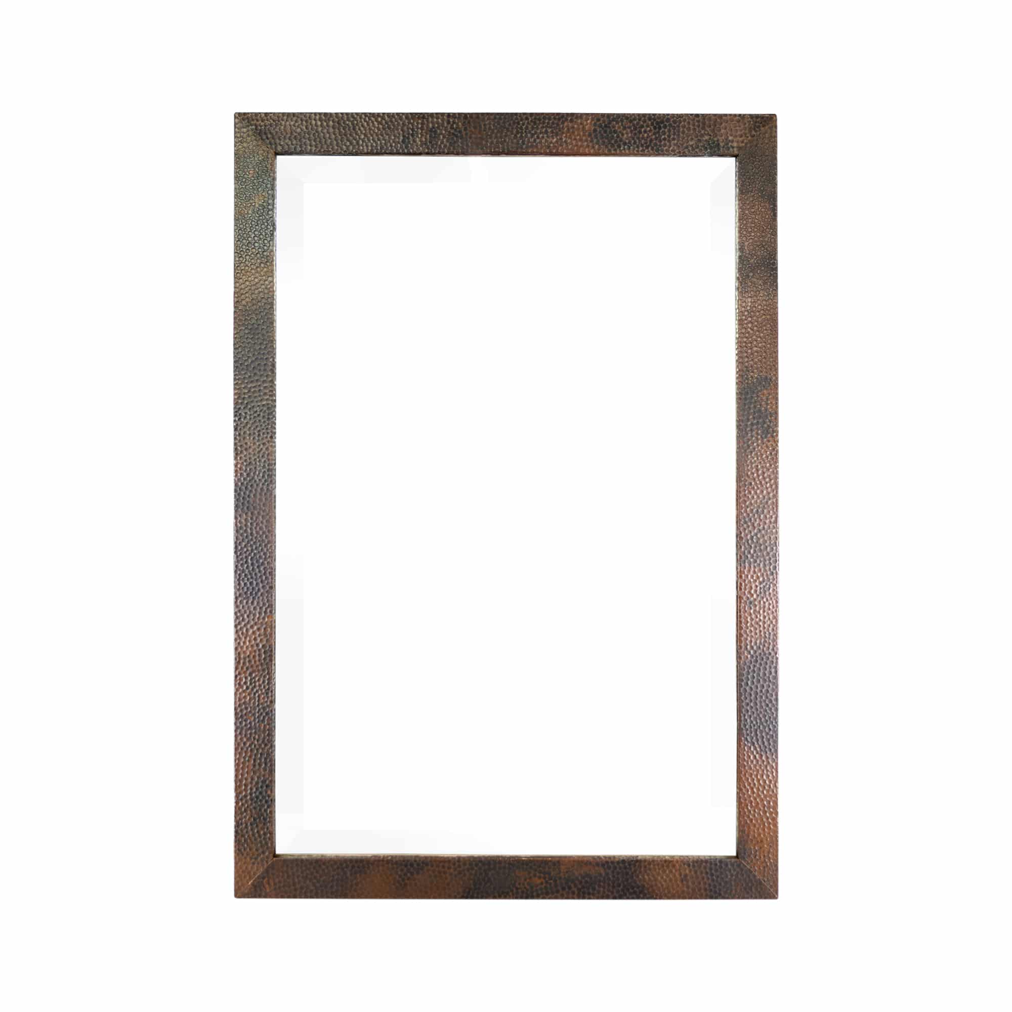 antique copper mirror