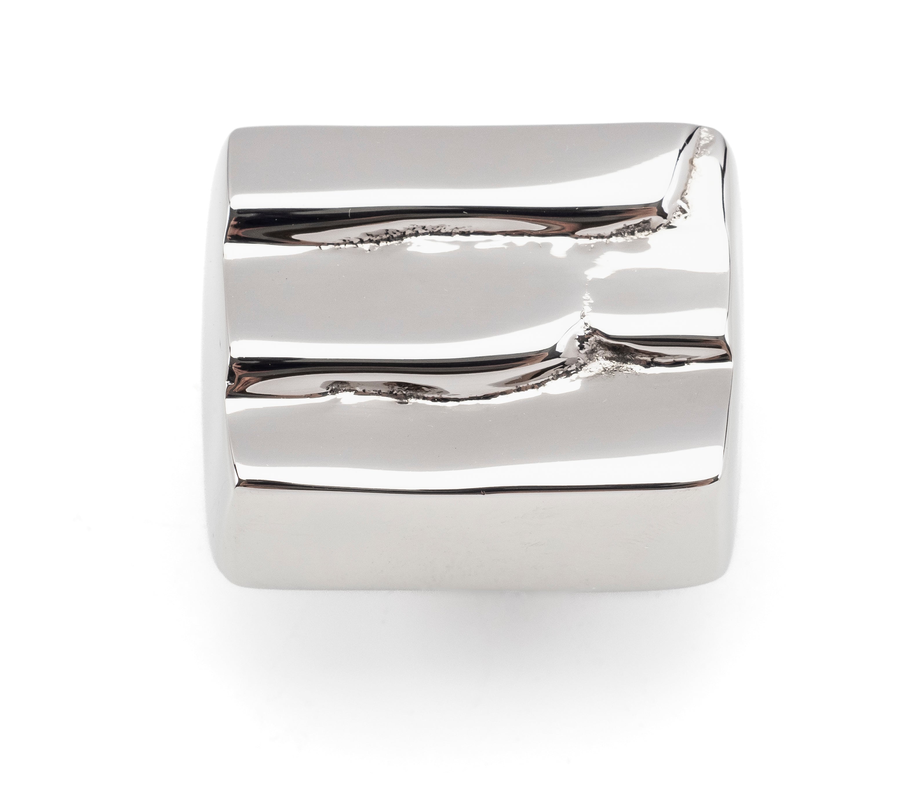 polished nickel pull