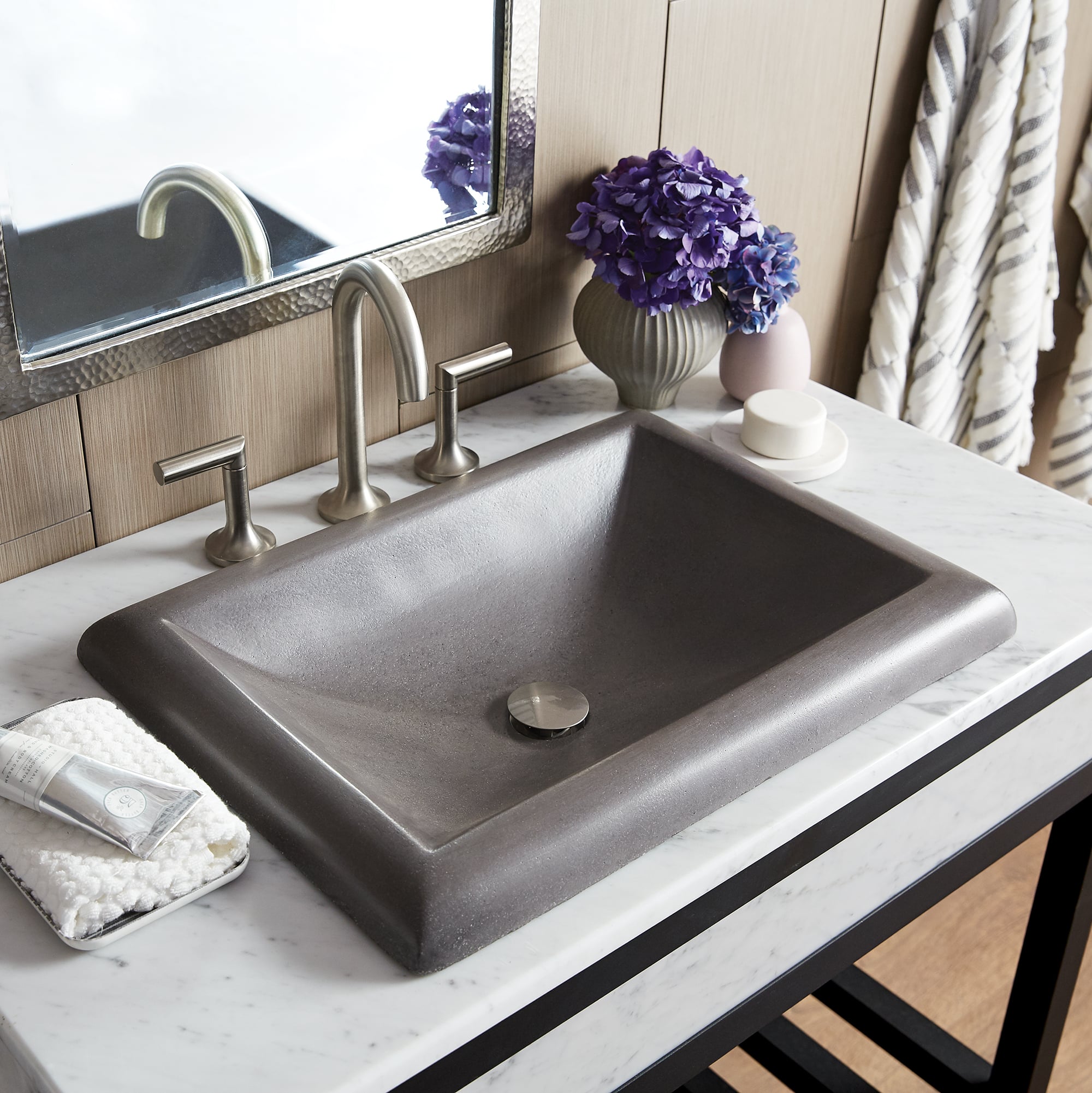 slate bathroom sink