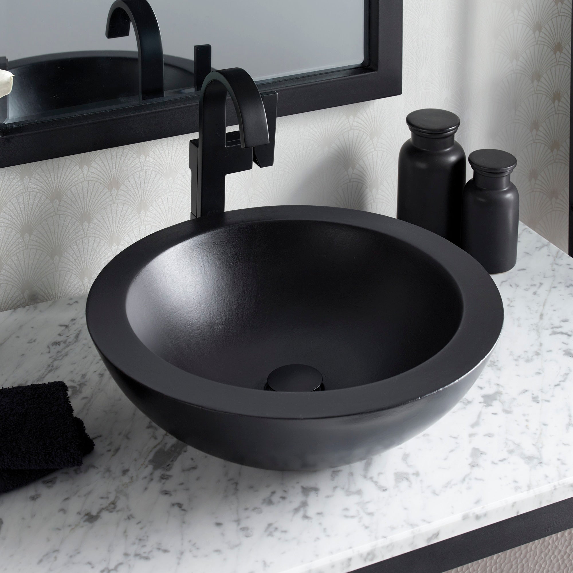 charcoal bathroom sink